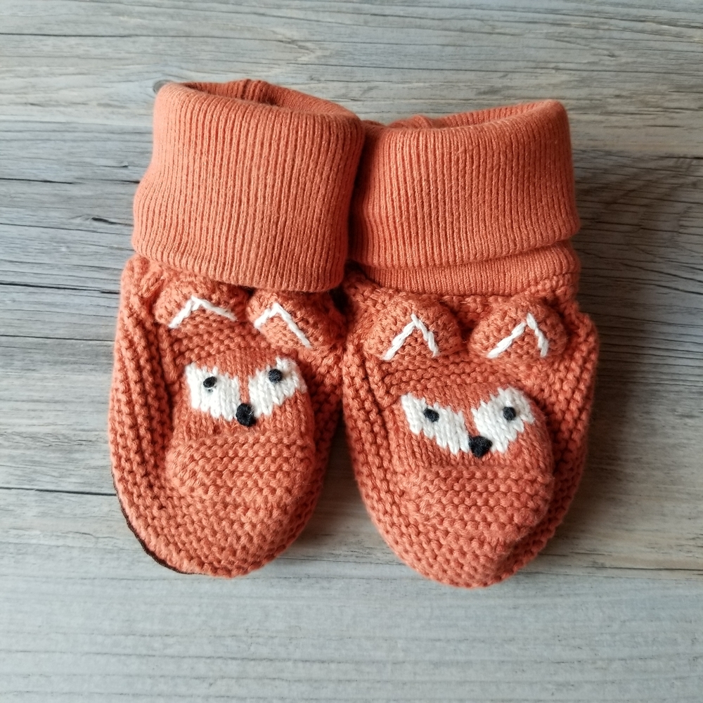 Hanna Andersson Fox Character Slipper Socks NIB